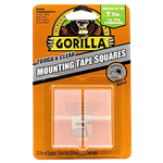 Gor Tape Mounting Squares 1" Double Sided 24ct Clear