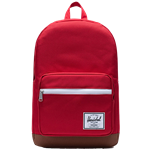 Herschel Pop Quiz Backpack 24L Red Ochre/Tan/White Stitch