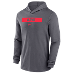 Men's Nike On Field Sideline Hoodie UNM Anthracite