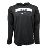 Men's Nike On Field Sideline Hoodie UNM Black