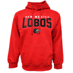 Unisex CI Sport Hoodie NM Lobos Vintage Louie Red