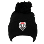 Logofit Cuffed Monroe Beanie Lobos Shield Black