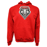 Men's Champion Fleece Hoodie Lobos Shield Scarlet