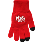 Glove U Log Itext UNM Knit Smart Touch Red