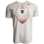 Men's Nike T-Shirt BCS Legend Football UNM White