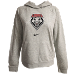 Women's Nike Hoodie BCS Varsity Fleece UNM Gray