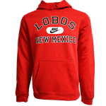 Men's Nike BCS Club Fleece Lobos NM Red