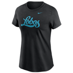 Women's Nike T-shirt BCS Lobos Black