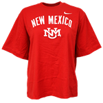 Women's Nike Boxy T-shirt BCS New Mexico Red