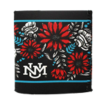 Koozie Sew UNM Interlocking Flower Power Black