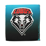 Koozie Sew Gradient Lobos Shield Black/Turquoise