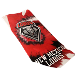 Beach Towel Spectra Tie Dye UNM Red/Black