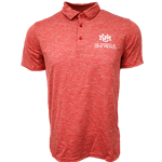 Men's Champion Polo Micro Mesh UNM Red