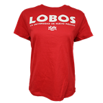 Women's Champion T-Shirt Lobo UNM Red