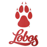 CDI Decal Lobos Paw Red/White