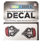 CDI Mini Removable Decal Lobos Shield