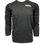 Unisex CI Sport Long Sleeve T-shirt Pickup Back Lobos Charcoal