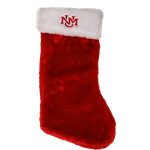 Logofit Blitzen Christmas Stocking UNM Red