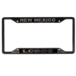 WinCraft Auto Frame New Mexico Lobos Black