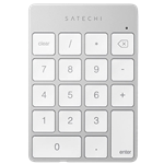 Satechi Aluminum Slim Rechargeable Bluetooth Keypad Silver