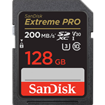 SanDisk 128GB Extreme Pro UHS-I SD Memory