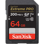 SanDisk 64GB SD Extreme Pro UHS-I SDXC