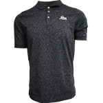 Men's C&B Tri Blend Space Polo Lobos Black/White