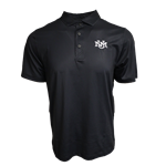 Men's C&B Pike Eco Tonal Geo Polo UNM Black