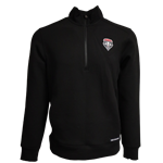 Men's C&B Roam 1/4 Pullover Lobos Shield Black