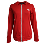 Women's Daybreak Eco Full Zip Hood UNM Red