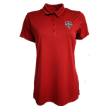 Women's Columbia Ocs Omni-Wicked Birdie Polo Lobos Shield Red