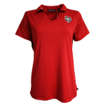 Women's C&B Daybreak Eco Polo Lobos Red