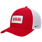 Men's Nike BCS Rise Trucker Adjustable UNM Red/White