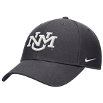 Men's Nike BCS Cap Rise Structured Adjustable UNM Interlocking Logo Anthracite