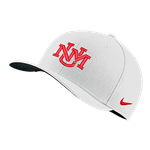 Men's Nike Cap BCS DF Rise Structured Adjustable UNM White