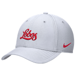 Men's Nike Cap BCS Rise Structured Stretch Lobos White