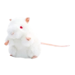 Keychain Giant Microbe White Mouse