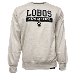 Unisex CI Sport Crewneck Lobos New Mexico Gray