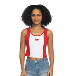 Women's Zoozatz Tank Top UNM Red/White