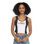 Women's ZooZatz Tank Top Lobos Black/White