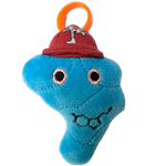 Giant Microbes Serotonin Keychain