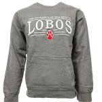 Unisex CI Sport Crewneck The University of New Mexico Lobos Gray