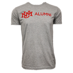 Unisex CI Sport T-shirt Triblend UNM Alumni Grey