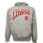 Unisex CI Sport Hoodie Lobos Paw Grey