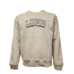 Unisex CI Sport Crew Lobos Embroidered Oatmeal