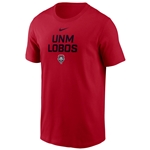 Men's Nike BCS T-shirt UNM Lobos Red