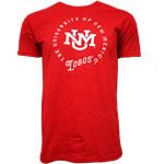 Unisex The Duck Company T-shirt The University of New Mexico Red