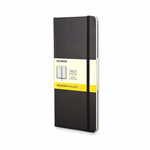 Moleskine Classic Notebook, Large, Squared, Black, Hard Cover (5 X 8. 25)