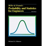 MILLER & FREUND'S PROB & STAT FOR ENGINEER. W/CD 6/E