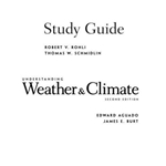 S/G FOR AGUADO - UNDERSTANDING WEATHER & CLIMATE